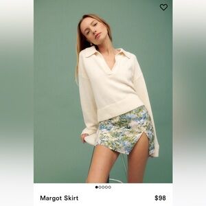 Reformation Margot Skirt Hillside - Size 2